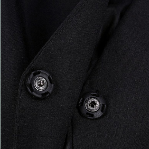 ❤❈ Gorgeous & Unique Black Blazer ❈❤ *NWT* - Picture 6 of 8